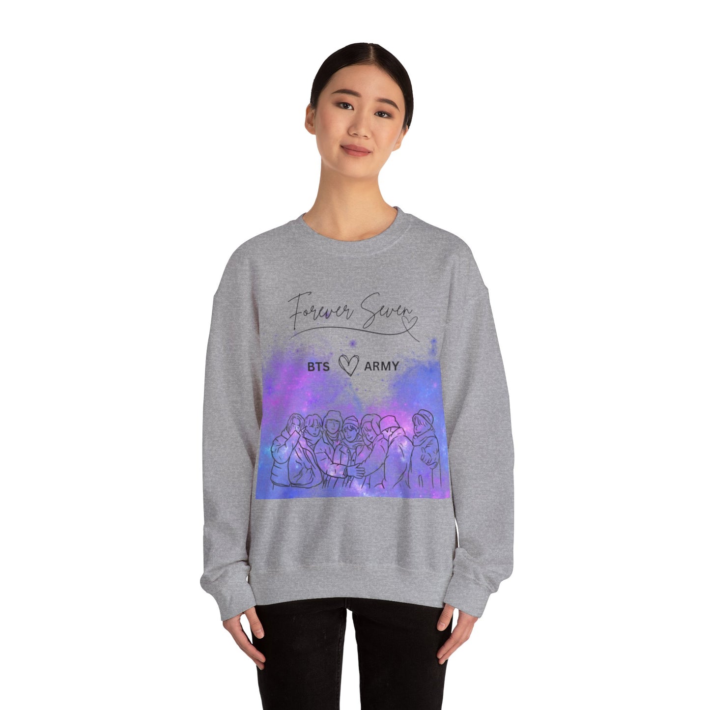 Crewneck sweatshirt BTS x Army 