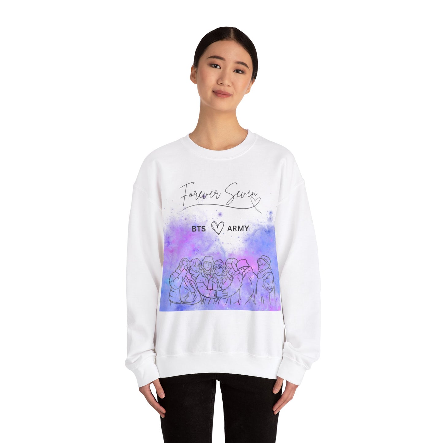 Crewneck sweatshirt BTS x Army 