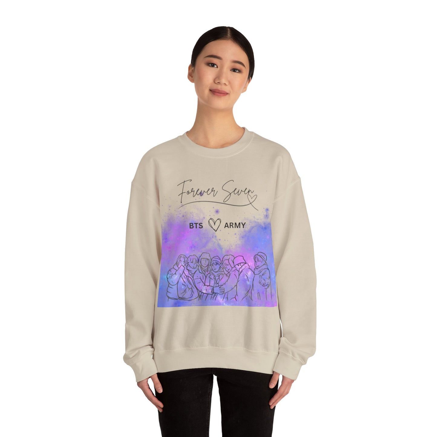 Crewneck sweatshirt BTS x Army 